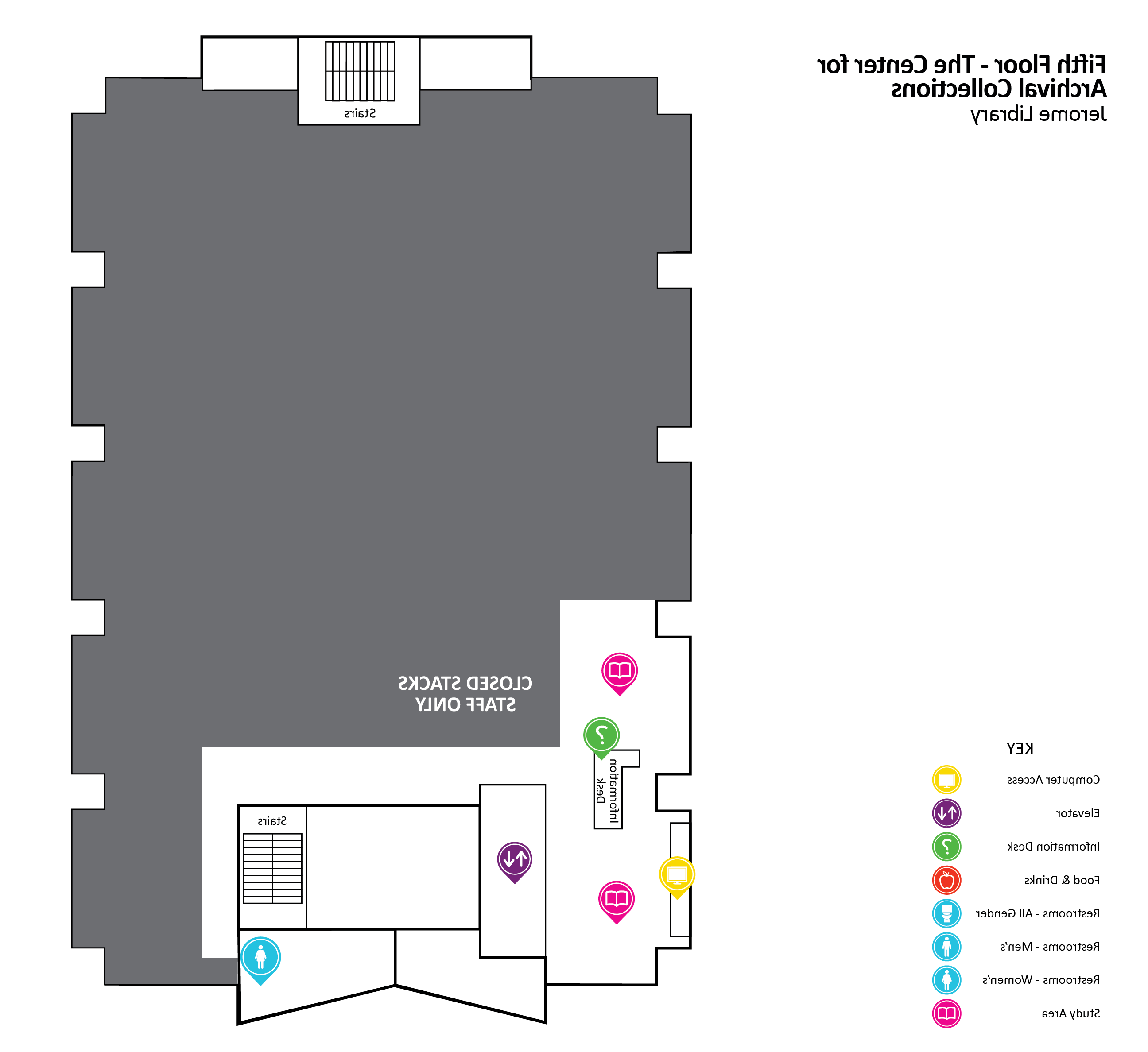 5th Floor Map